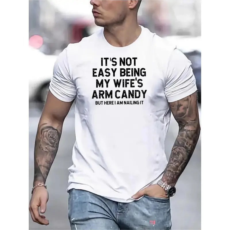 I Love My Wife Printed Casual Comfortable Breathable Short Sleeve Summer Classic Trend 100% Cotton Made USA T-Shirts, Hoodie, Sweatshirt