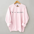 I'm A Delight Graphic Woman's Sweatshirt, Gift For Her, Birthday Gift, Funny Sweater,Anti Social Crewneck T-Shirts, Hoodie