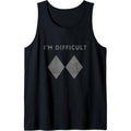 I'M Difficult Funny Double Black Diamonds Ski Snowboard Tank Top Made USA T-Shirts, Hoodie, Sweatshirt