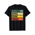 I'm Doing Things Funny Personalized Quote T-Shirt Selected pure cotton interesting design DIY short sleeve t-shirt for...