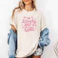 I'm Literally Just A Girl Valentines Printed Sweatshirt, Dump Heart Sweatshirt, Valentines Comfort Colors T Shirt, Good...