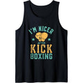I'm Nicer After Kickboxing Funny Sarcastic Women Boxing Tank Top T-Shirts, Hoodie, Sweatshirt | GrindPrints.com