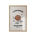 I'm So Blessed Large Wall Poster, Retro Mascot Wall Art, Trendy Posters Bible Verse Wall Art, Poster Prints No Frame,...