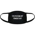 I'm Sticking My Tongue Out Face Mask Funny Sarcastic Novelty Nose And Mouth Covering Funny Masks for Adults Funny...