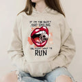 I'm Too Quiet And Smiling You Might Want To Run Funny Hoodie Casual Street Style Fleece Fabric Pullover Sweatshirt for...