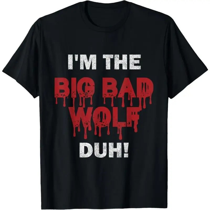 I'm the bad wolf duh costume for DIY halloween party T-Shirt Hoodie, Sweatshirt | GrindPrints.com
