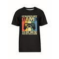 I Paused Game Be Here. You'Re Welcome. Fun Retro Gamer Humor Funny Quote Short Sleeve Novelty Classic Version Round Neck Made Usa T-Shirts, Hoodie, Sweatshirt