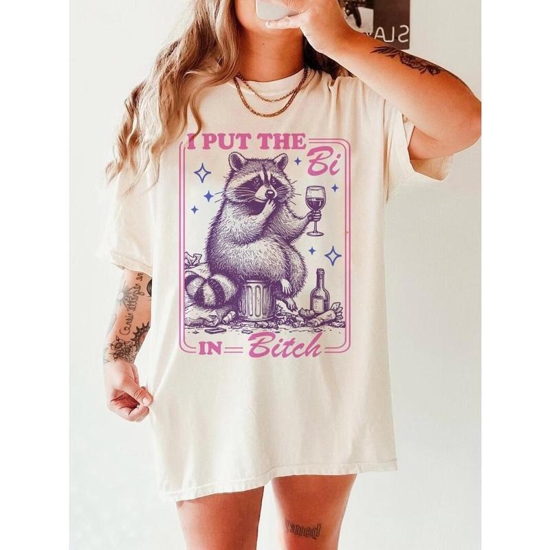 I put the bi in bitch | bisexual shirt | bi pride shirt | subtle bisexual | pride merch | funny bisexual | bi clothing |...