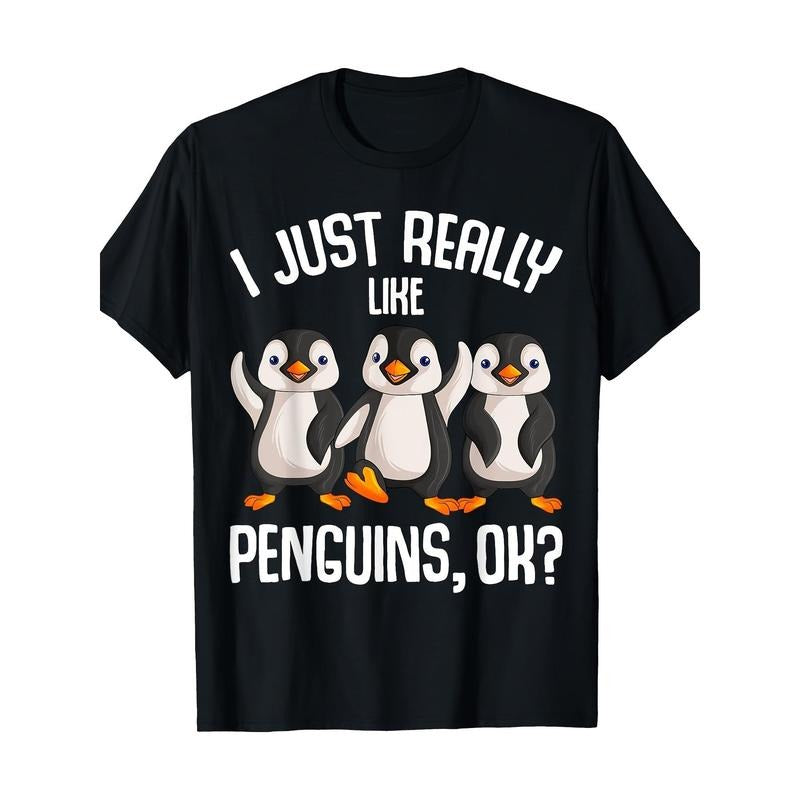 I Really Like Penguin 100% Cotton Made USA T-Shirts, Hoodie, Sweatshirt