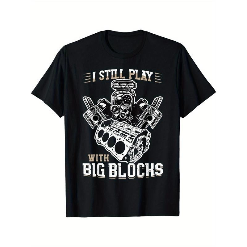 I still play with large building blocks - car repair enthusiast gear t-shirt Made in USA Hoodie, Sweatshirt | GrindPrints.com