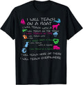 I will Teach on a Boat A Goat I Will Teach Everywhere T-Shirt Hoodie, Sweatshirt | GrindPrints.com