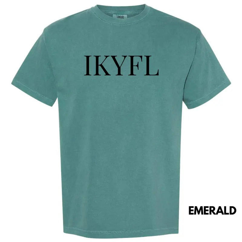 IKYFL Bold Letter Comfort Colors T-Shirt 'NLB' Hoodie, Sweatshirt | GrindPrints.com