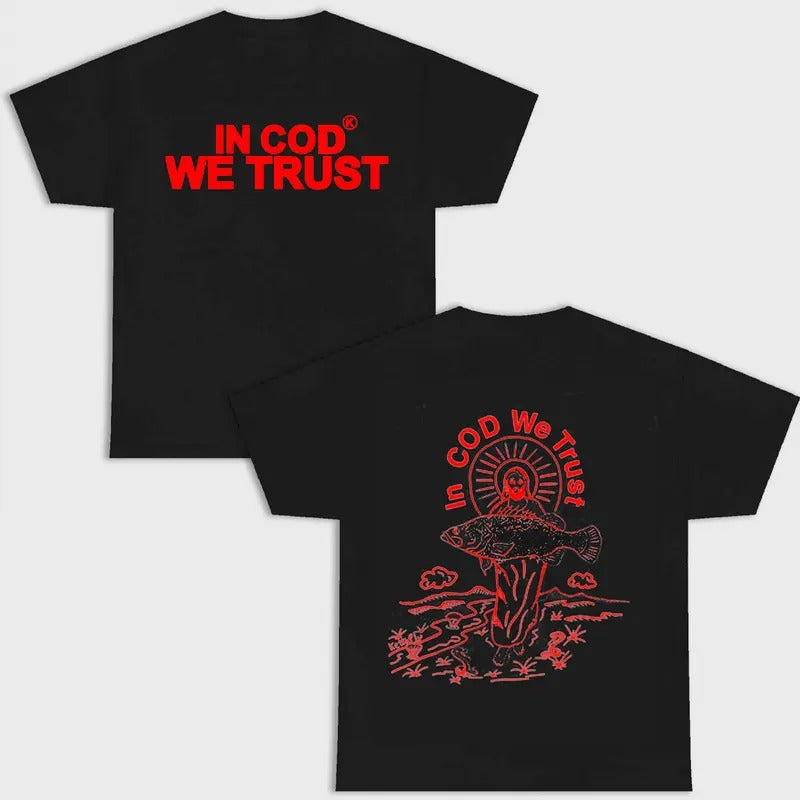 IN COD WE TRUST DOUBLE SIDES BLACK VERSION MENWEAR GANG SHIRT Hoodie, Sweatshirt | GrindPrints.com
