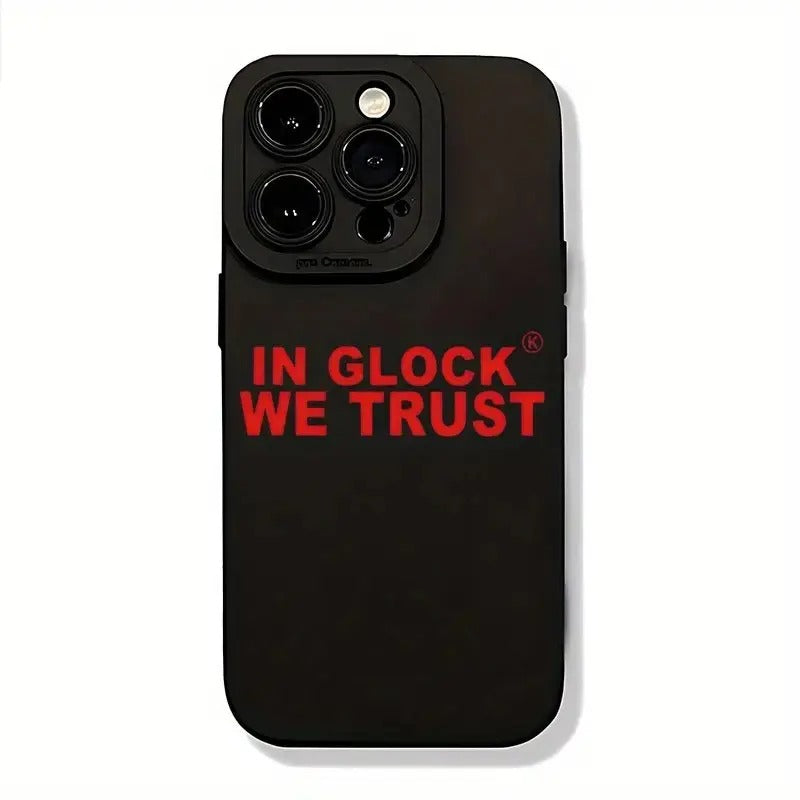 IN GLOCK WE TRUST - A Creative TRUST Pattern Mobile Phone Case T-Shirts, Hoodie, Sweatshirt | GrindPrints.com