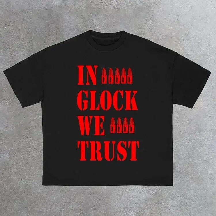 GLOCK WE TRUST 2 SIDED CASUAL S 4XL T-Shirts, Hoodie, Sweatshirt