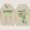 IN GLOCK WE TRUST 2 side Hoodie,Design color Green, Hoodie For Men, GIft For Men,Full color,Hoodie & sweaters, Menswear...