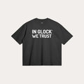 IN GLOCK WE TRUST TEE Vintage T-Shirt Top Menswear 2 Sides Hoodie, Sweatshirt | GrindPrints.com
