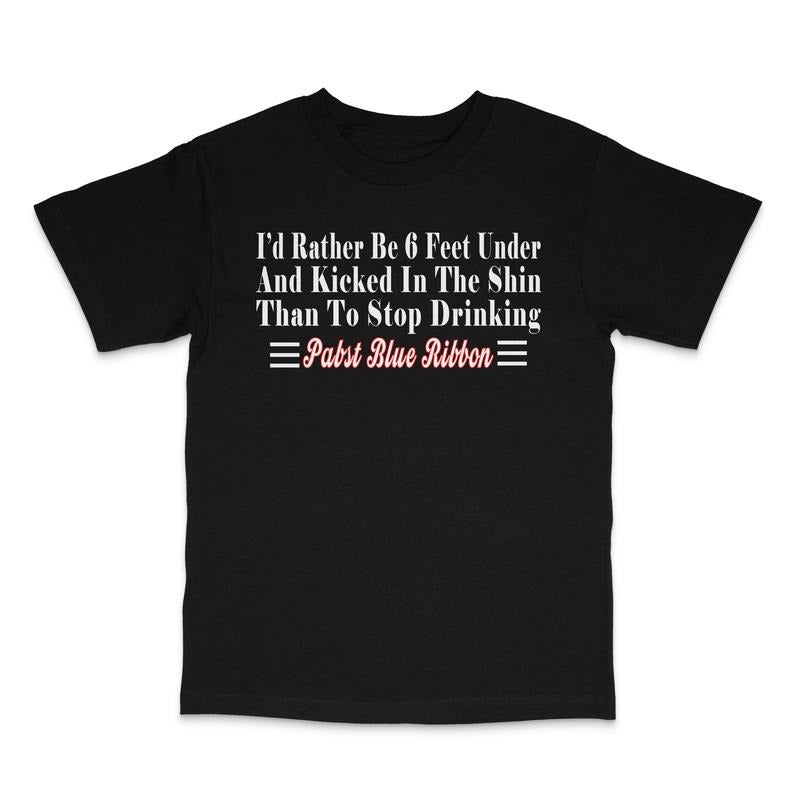 Id Rather Be Six Feet Under Custom Printed T-Shirt Hoodie, Sweatshirt | GrindPrints.com