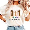 Idaho Teacher Shirt ,Equality Tees  ,Everyone Is Welcome Here Diversity Support Fist Hand, Everyone Is Welcome Here Idaho...
