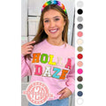 Ideal Chenille Holla Daze Sweatshirt T-Shirts, Hoodie | GrindPrints.com
