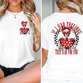 If I Had Feelings They 'd Be For You T-Shirt, Valentines Day Skeleton Shirt, Valentine Coquette Skull Tee, Valentine Day...