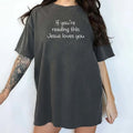 If You're Reading This Jesus Loves You Shirt, Spiritual Christian Graphic Tee, Jesus Loves You Unisex Shirt, Religious...