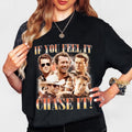 If you feel it chase it Glen Powell Shirt, Tyler Owens Twisters Shirt, Vintage Glen Powell Homage Shirt, Twisters Movie...