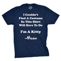 Im A Kitty Meow Halloween Costume T Shirt Funny Cat Shirts Sarcastic Mens Funny T Shirts Cool Tees Soft Stylish Casual...