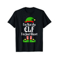 Im Not An Elf Family Christmas Pjs Matching T-Shirt for Men Women, Christmas Halloween Thanksgiving day New Year Gift for...