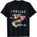 Imagine Fantasy Dragon Tattoo Style T-Shirt Menswear Top Underwear Tshirt Streetwear Tropical Streetwear Tropical Hoodie,...