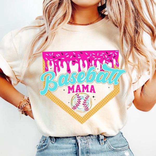 Imperial The Label-In My Mama Era Embroidered, Mama Embroidery Sweatshirt, Mom Sweatshirt, Women's Comfort Colors...