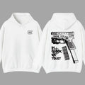 In GLock We Trust Hoodie - Glock Hoodie - Full Color Double Sided - Men's & Women's Classic Fit Long Sleeve Hoodie - ...