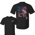 In Glock We Trust Flag USA Shirt, Men's T-Shirt, Classic Fit, Soft Cotton Unisex, Mens Gift Ideas Hoodie, Sweatshirt