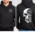 In Glock We Trust Skull Shirt, Tactical Gear for Gun Lovers Unisex Shirt Hoodie, Sweatshirt | GrindPrints.com