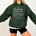 In Loving Memory of My Mom Memorial Hoodie Casual Style Fleece Fabric Pullover Sweatshirt Trend Tops for Women for Men,...