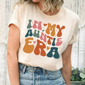 My Auntie Era Aunt Shirt Aunt Retro Concert Auntie Auntie Cotton Fabric T-Shirts, Hoodie, Sweatshirt