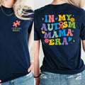 My Autism Mama Era Shirt Autism Awareness Puzzle Piece Support & Love Shirt Moms T-Shirts, Hoodie, Sweatshirt
