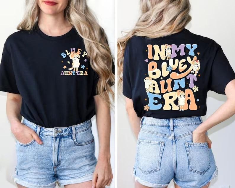 In My Bluey Mom Era Shirt, Bluey Cool Mom Club Shirt, Bluey Chilli Heeler Shirt, Bluey Mom Shirt, Bluey Mum Gift, In My...