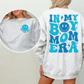 In My Boy Mom Era Mothers Day Gift Sweater, Mama Shirt, New Mom Baby Shower Gift, Mom Sweater, Boy Mama Sweatshirt, Boy...