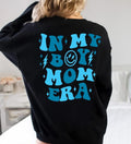 In My Boy Mom Era Sweatshirt Boy Mom Club Shirt Boy Mama Sweatshirt Baby Reveal Tshirt Gender Reveal Expecting Mom Gift...
