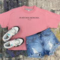 In My Dog Mom Era Premium Boxy Tee Hoodie, Sweatshirt | GrindPrints.com