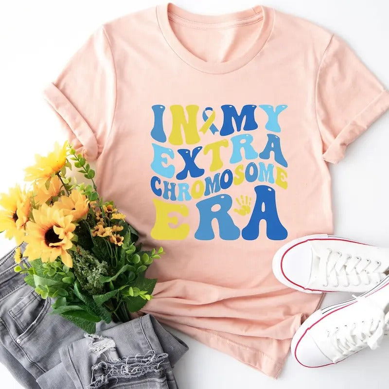 In My Extra Chromosome Era Sweatshirt Cotton Sweaters T-Shirts, Hoodie | GrindPrints.com