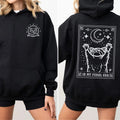 In My Feral Era Trash Racoon Tarot Card 2 Sides Unisex Hoodie - Sweatshirt - Tee | GrindPrints.com