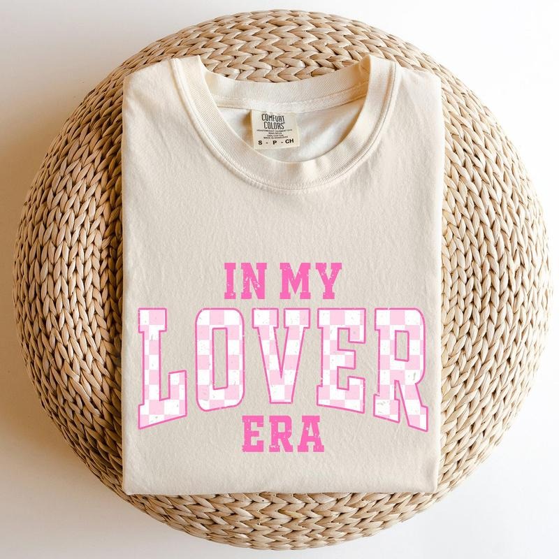 In My Lover Era, Comfort Colors Tshirt, Valentine's Day Hoodie, Sweatshirt | GrindPrints.com