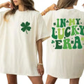 In My Lucky Era Saint Patrick's Day T-Shirt, St Patrick's Day, St Patricks Day Family Shirt, Lucky T-shirt, Four Leaf...