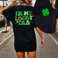 In My Lucky Era T-shirt, St Patrick's Day Shirt, Clover Lucky Tee, St Patricks Day Family Shirt Hoodie, Sweatshirt