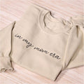 In My Mom Era Embroidered Sweatshirt, Cute Mama Embroidery Hoodie, Cool Mom Outfit, Trendy Mom Clothing, Mom Life...