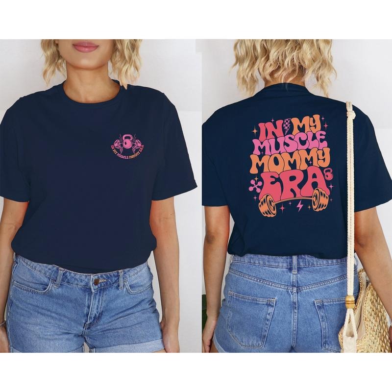 My Muscle Mommy Era Shirt Pump Cover Workout Shirt Funny Muscle Mommy Gym Lover Weightlifting Exercise Shirt T-Shirts, Hoodie, Sweatshirt