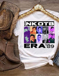 In My Nkotb Era Since 89 Tshirt, New Kids, Magic Summer, New Kids On The Block Shirt, Retro Band Tee, Old School Boy...