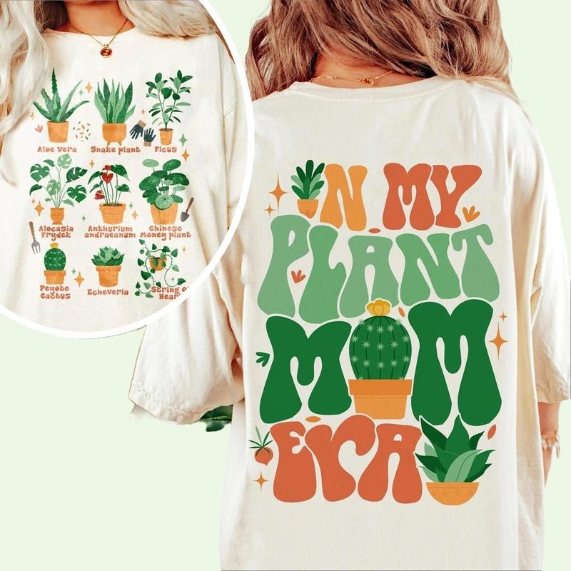 In My Plant Mom Era Comfort Color Shirt,Plant Mom Era,Plant T-shirt,Plant Lady Era Shirt,All I Need Is Plant,In My Plant...